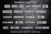 Industrial Barcode Kit, an Object Graphic by Le.nart (Thumbnail 5 of 5)