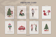 Christmas Winter Family, a Decorative Illustration by Hanazumi (Thumbnail 4 of 12)