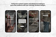 100 Faceless Instagram Reels, a Social Media Template by DigiPax (Thumbnail 5 of 10)