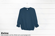 Gildan Sweatshirt 18000 Mockups Pack, a Hoody Mockup by creativsupply (Thumbnail 4 of 5)