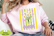 Oopsie Daisy Striped Sublimation, an Animal Illustration by Daily.Designs (Thumbnail 3 of 6)