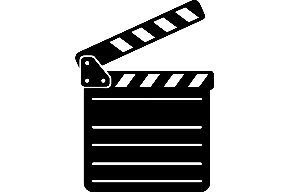 Clapperboard & Movie Slate, a Technology Illustration by balal (Photo 3 of 13)