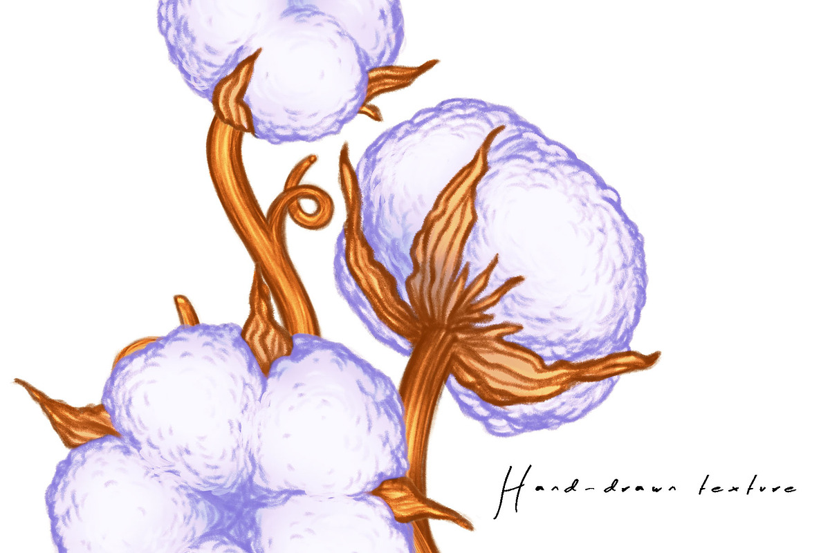 Cotton & Swallow Seamless Patterns, a Decorative Illustration by Liiafis (Photo 13 of 16)