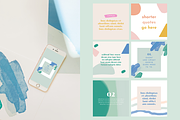 Playful Instagram Post Template Set, a Social Media Template by Brighten Made (Thumbnail 2 of 3)