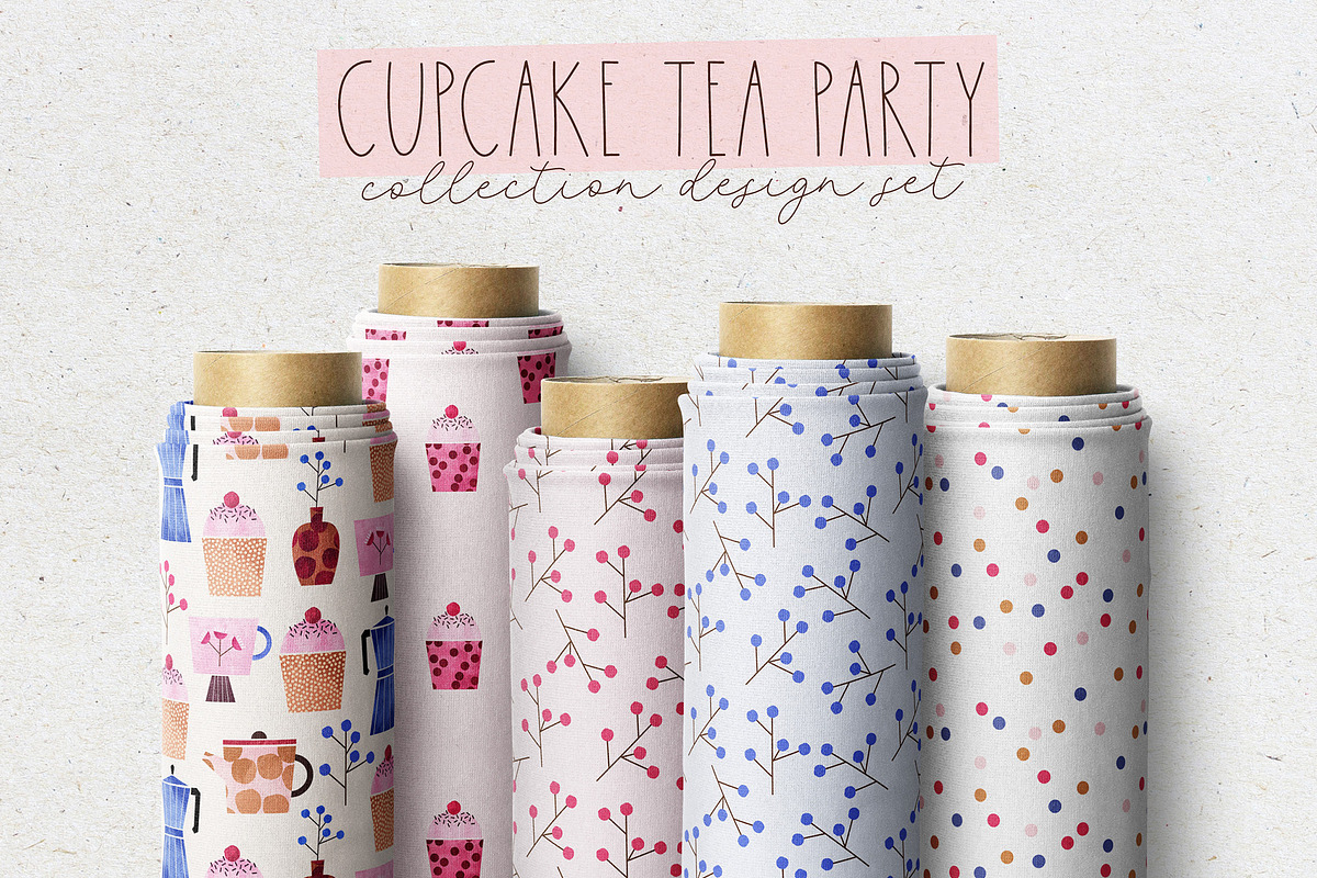 Tea Party Collection, an Object Graphic by Miss Poopy Studio (Photo 4 of 10)