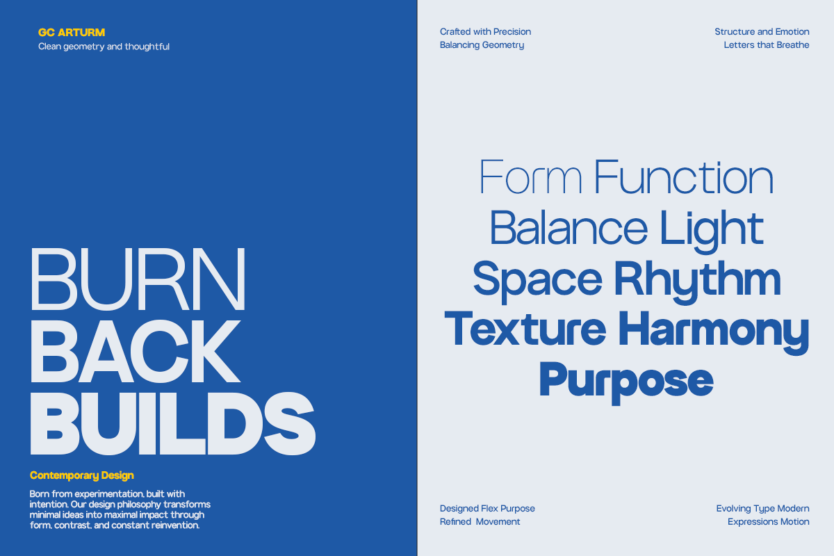 GC Arturm – Modern Variable Sans, a Sans Serif Font by Glyphonic (Photo 3 of 15)