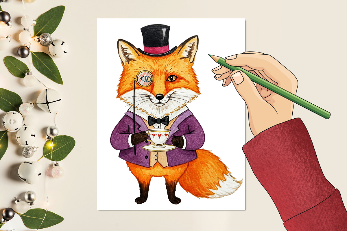 Funny Animals Clipart, an Illustration by RobertsArt (Photo 4 of 7)
