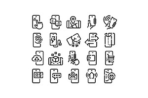 Mobile technology concepts with, an Object Graphic by pikepicture