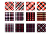 Green Pink Plaid Digital Paper, an Illustration by Designworld (Thumbnail 4 of 6)