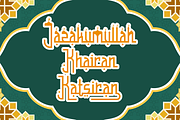 Nashir Nectar - Modern Islamic Font, a Font by PutraCetol Studio (Thumbnail 2 of 11)