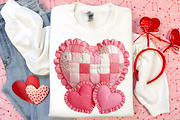 Retro Valentine's Heart PNG, an Illustration by Canvas Craft (Thumbnail 7 of 7)