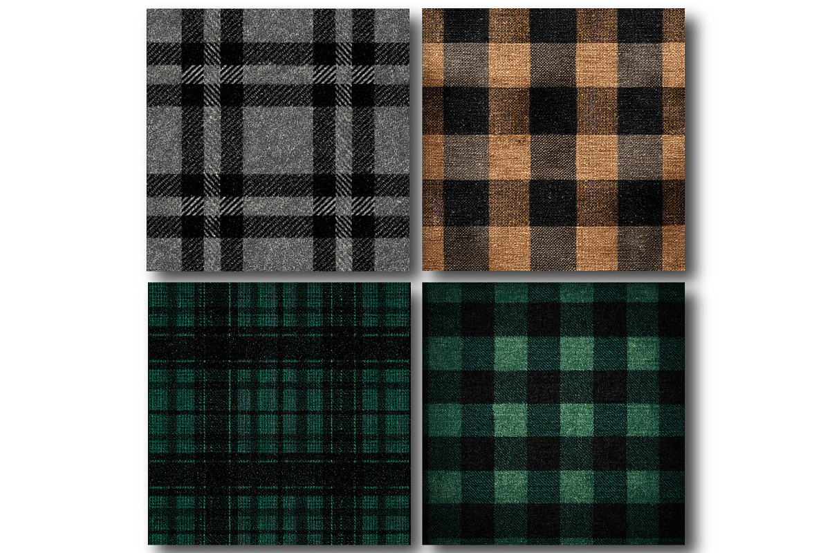Classic Set Lumberjack Plaid, a Texture Illustration by DreamPrint404 (Photo 4 of 4)