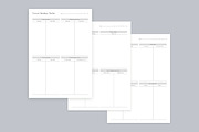 Meal Planning Pages Set V-15, a Stationery Template by shahsoft (Thumbnail 2 of 3)