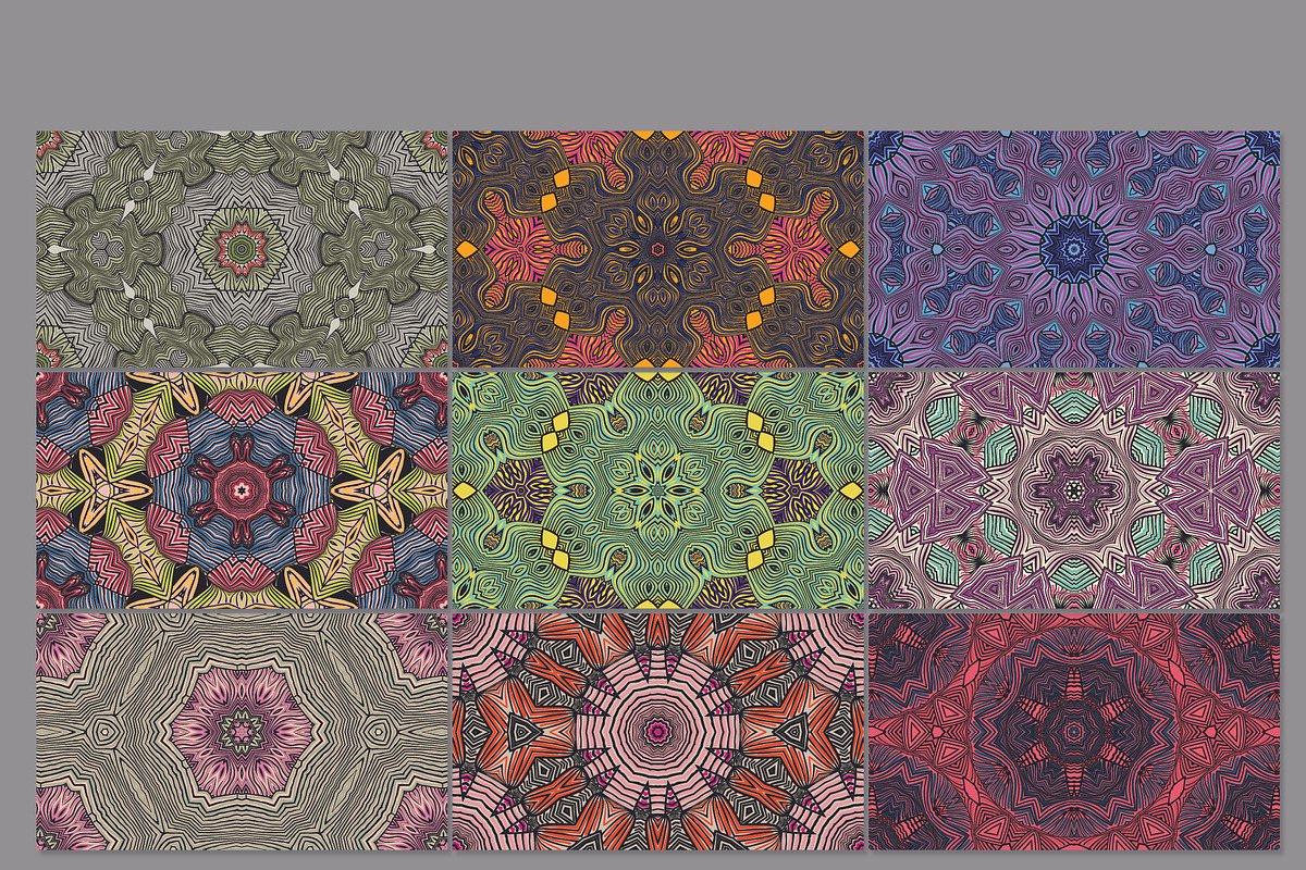 Seamless Pattern Mandala, a Pattern Graphic by Zebra-Finch (Photo 2 of 2)