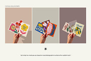DIN A / 5x7 greeting card mockup, a Merchandise Mockup by MCKP*ME (Thumbnail 3 of 5)