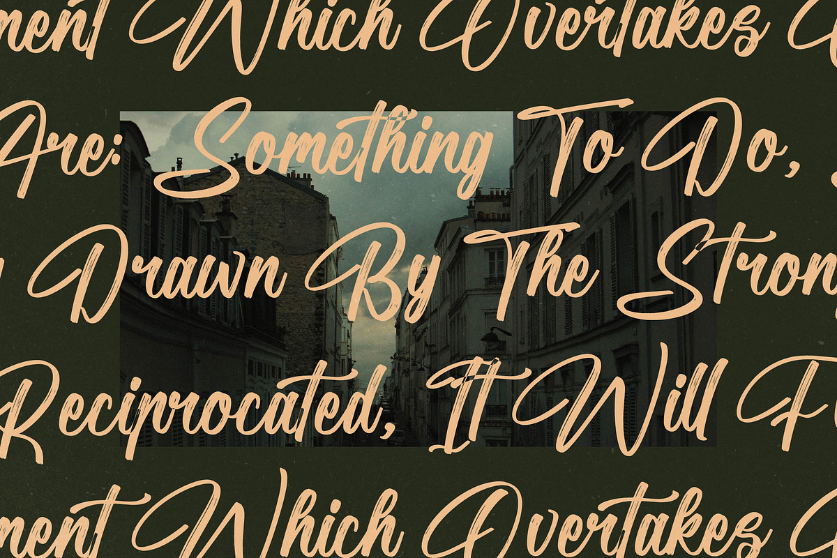 Richmond Barentony Modern Handbrush, a Script Font by Letterena Studios Script (Photo 7 of 15)