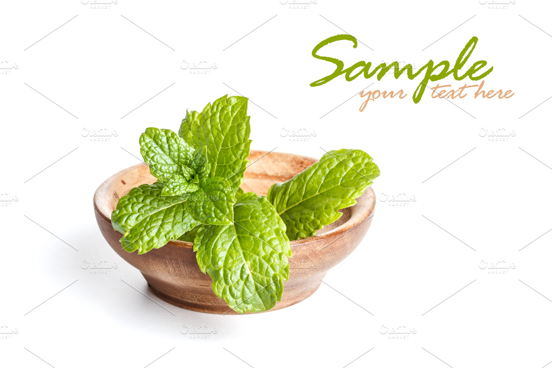 Mint Leaves Containing Mint Leaf And Peppermint