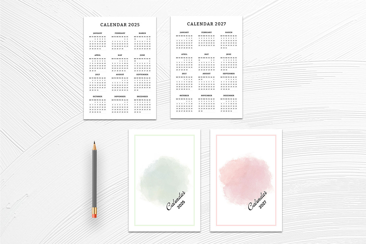Calendar Template, a Stationery Template by Design Zone (Photo 4 of 5)