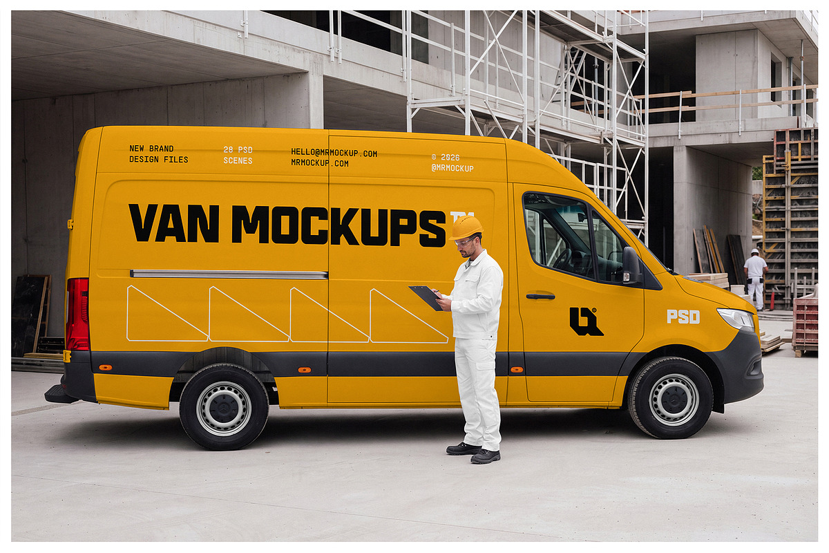Construction Mockups, an Advertising Mockup by Mr.Mockup™ (Photo 9 of 16)