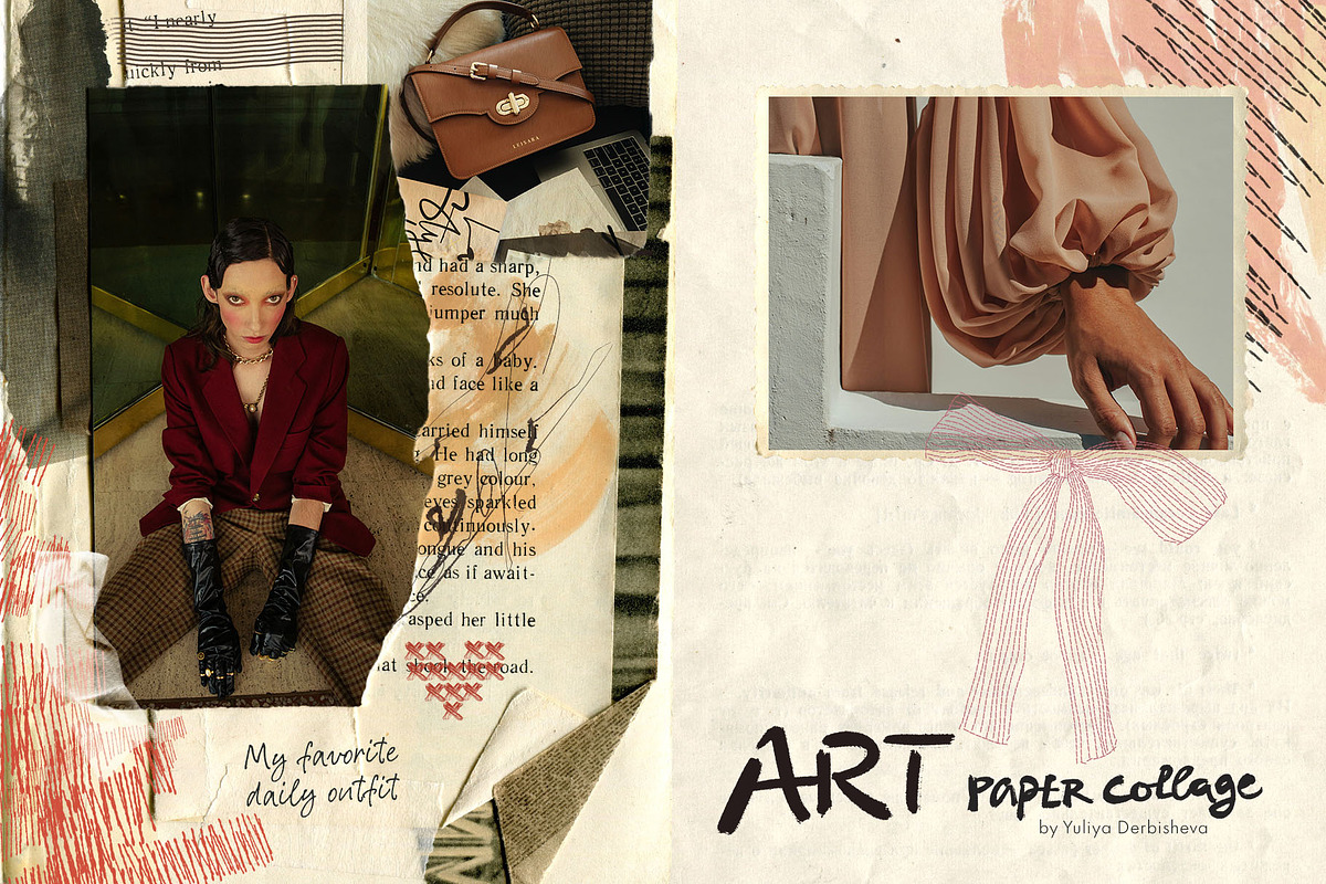 Art Paper collage element scraps, an Object Graphic by Yuliya Derbisheva (Photo 3 of 15)