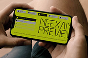 Neexan | Futuristic Font, a Font by Denustudios (Thumbnail 8 of 12)