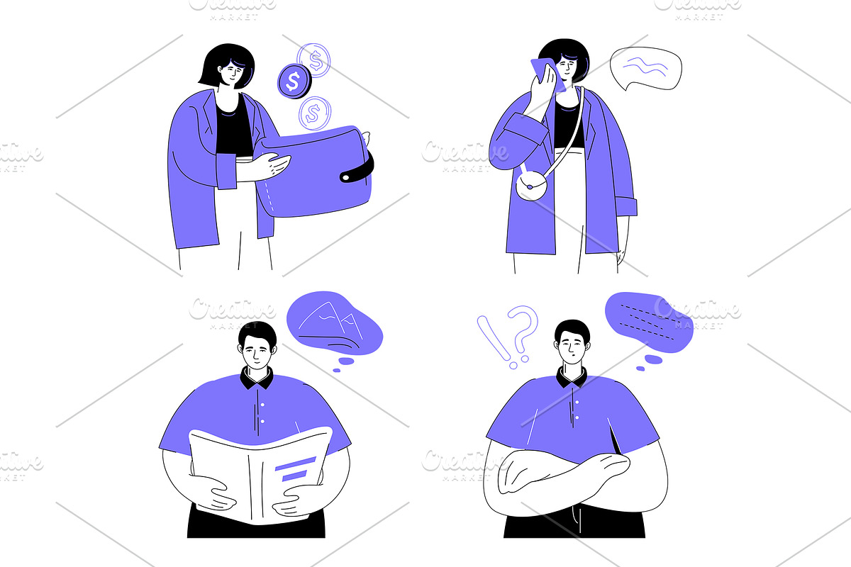 Business Situations Illustration Kit, an UI Kit Template by Boyko Pictures (Photo 14 of 16)