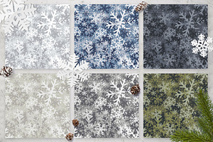 SNOWFLAKES Camo, 6 Color Schemes