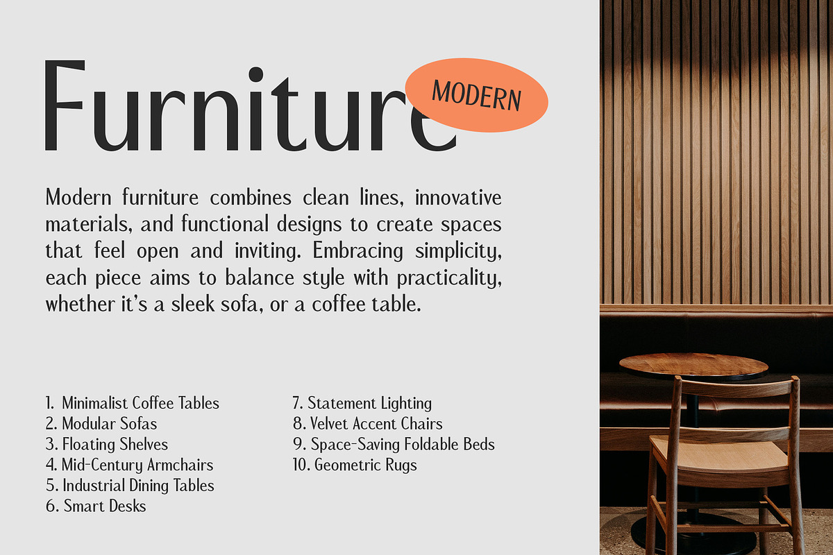 CS Lirane – Contemporary Font, a Sans Serif Font by Craft Supply Co. (Photo 6 of 8)