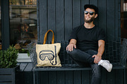 Tote Bag Mock Up Pack, a Product Mockup by Arfis (Thumbnail 5 of 20)