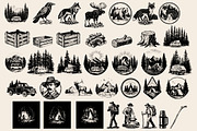 Vintage Outdoor Camping illustration, an Object Illustration by Nocturnal Wolf (Thumbnail 16 of 18)