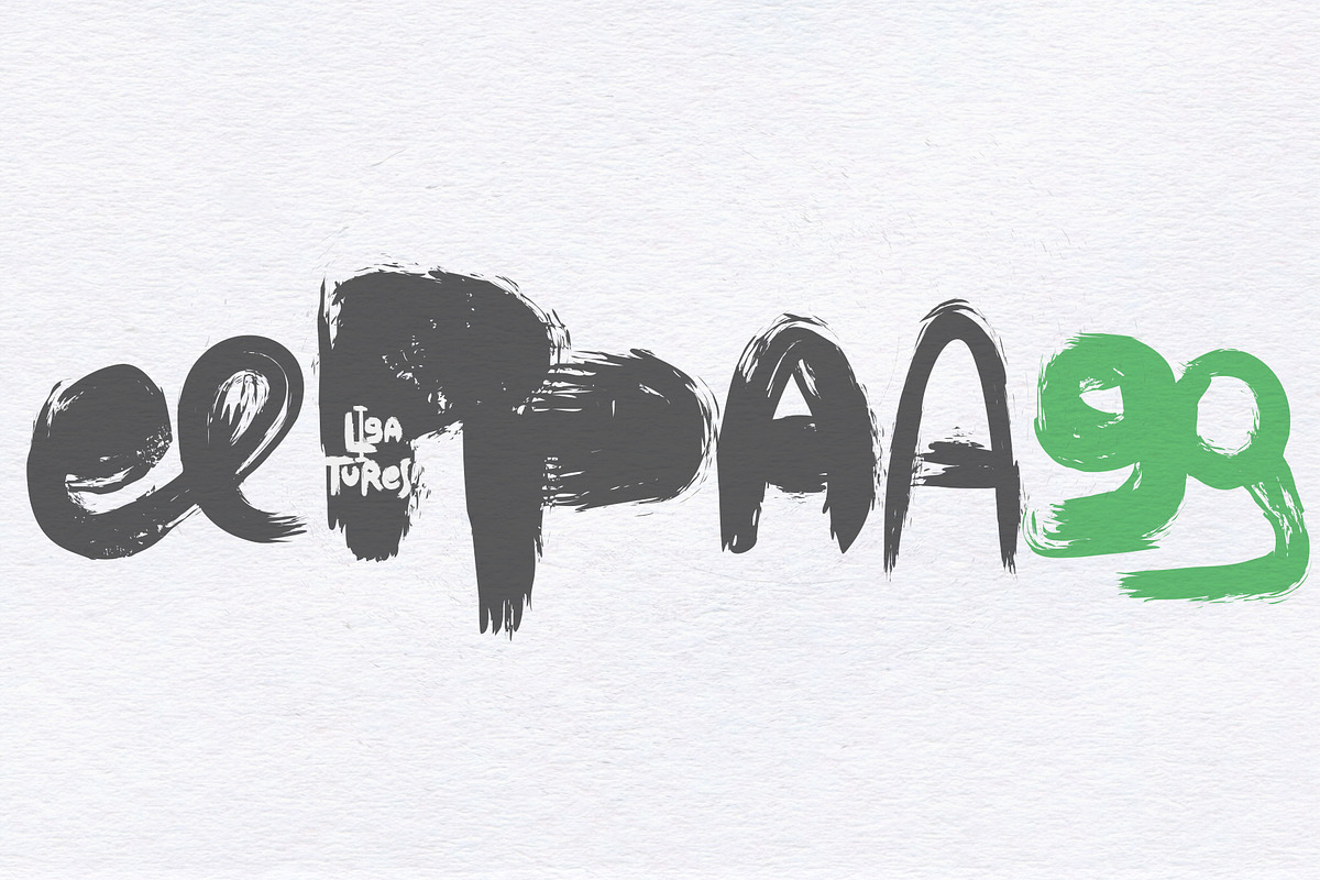 Hero — hand drawn font preview 4