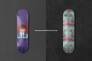 Realistic Skateboard Deck Mockup 2, a Product Mockup by Uncentrifuged Pressure (Thumbnail 2 of 5)
