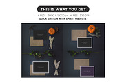 Fall Greeting Card MockUp, a Print Template by tomodachi studio (Thumbnail 2 of 3)