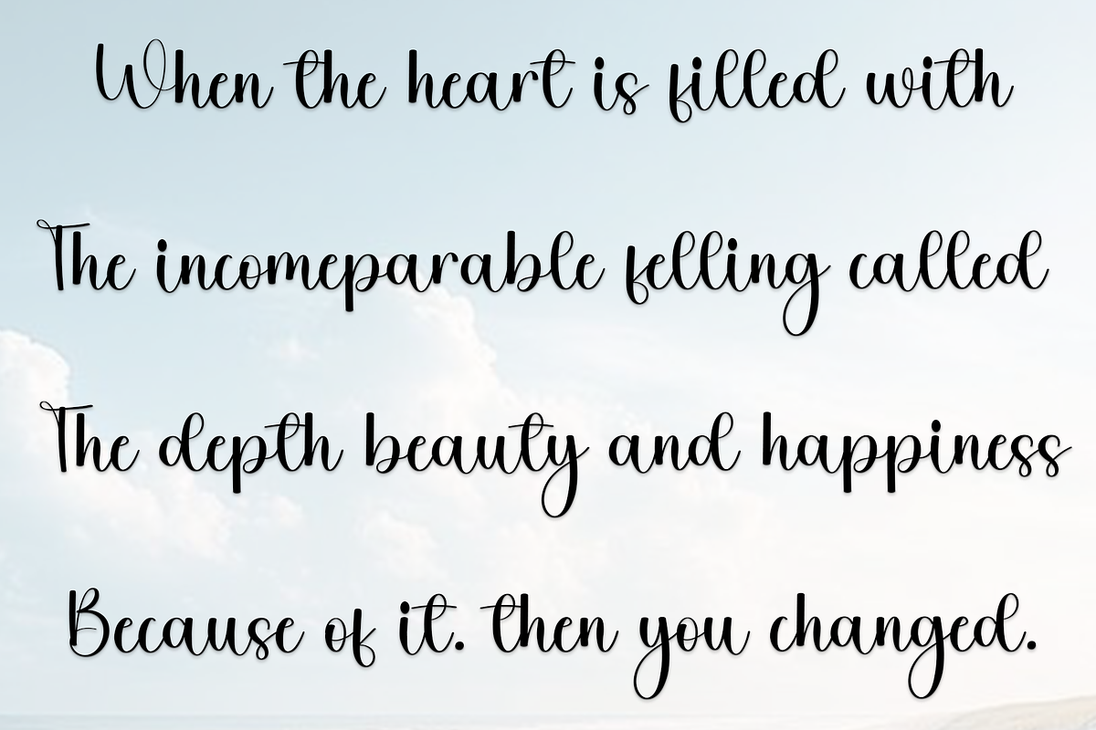 Ballpoint, a Handwritten Font by FreshTypeINK (Photo 5 of 6)