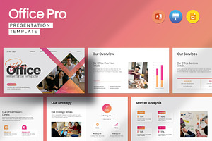 Office Pro Presentation Template, a Presentation Template by evgenystudio