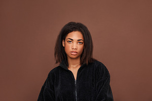 Beautiful young woman in studio, a Person Photo by Artem Varnitsin