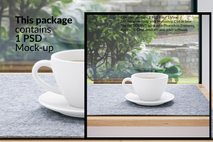 Porcelain Cup Mockup Set