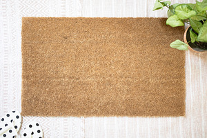 Doormat Styled Stock Photo Mockup