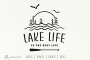 Lake Life is the Best Life SVG, an Object Graphic by Applied Arts (Thumbnail 1 of 6)
