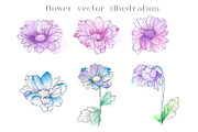 Ink Vector Chamomile, a Decorative Illustration by Sweet_print (Thumbnail 4 of 6)