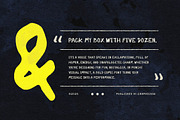 Farkerush, a Handwritten Font by graphicook (Thumbnail 6 of 10)