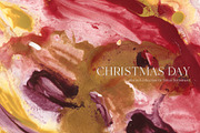 Christmas day flowers backgrounds, a Seasonal Illustration by Yuliya Derbisheva (Thumbnail 18 of 20)