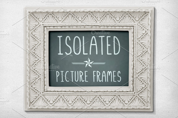 Isolated Picture Frames 2 preview 7