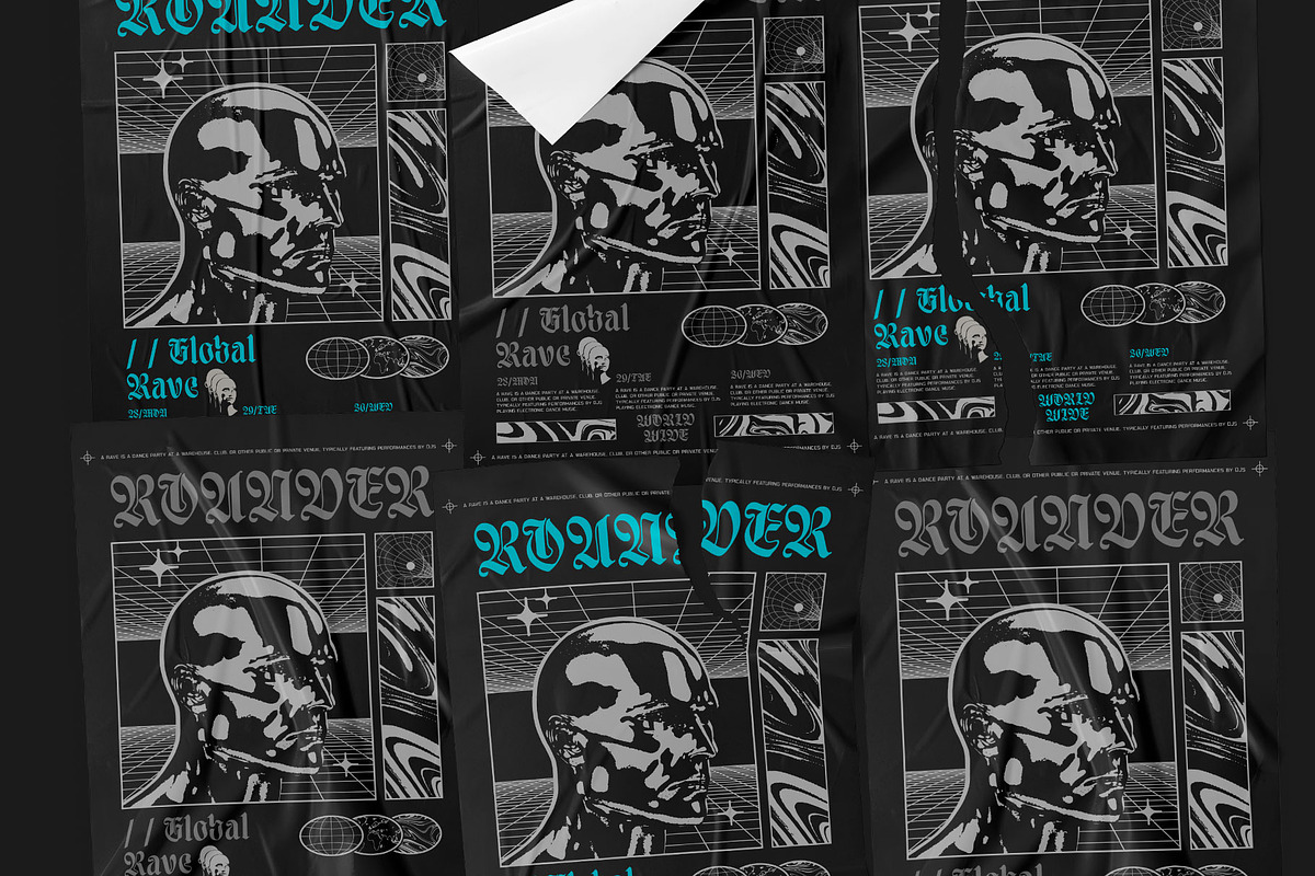 Moxy Rush Blackletter Typeface, a Blackletter Font by alit design (Photo 16 of 20)