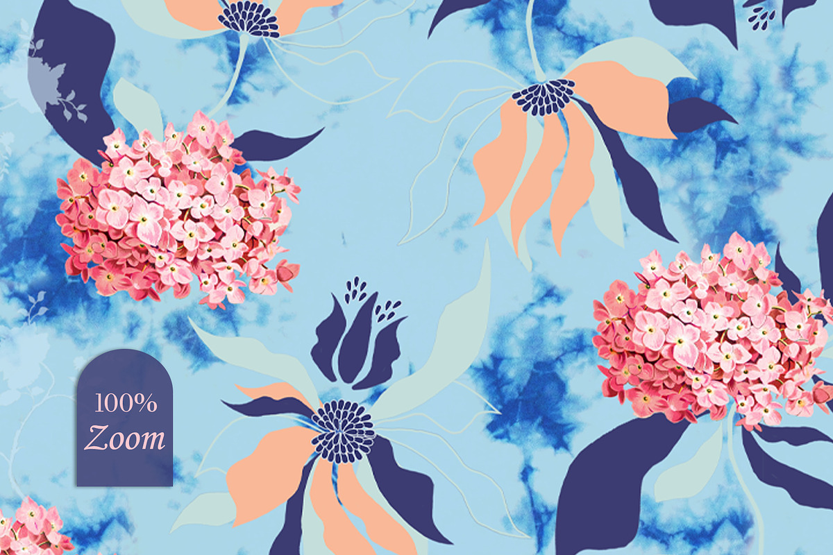 Petal Garden Prints & Patterns, a Texture Graphic by GND ART STUDIO (Photo 8 of 8)
