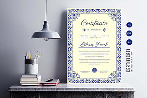 434. Modern Certificate Template