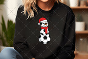 Christmas Snowman Soccer PNG, an Illustration by Craft Nest (Thumbnail 3 of 6)