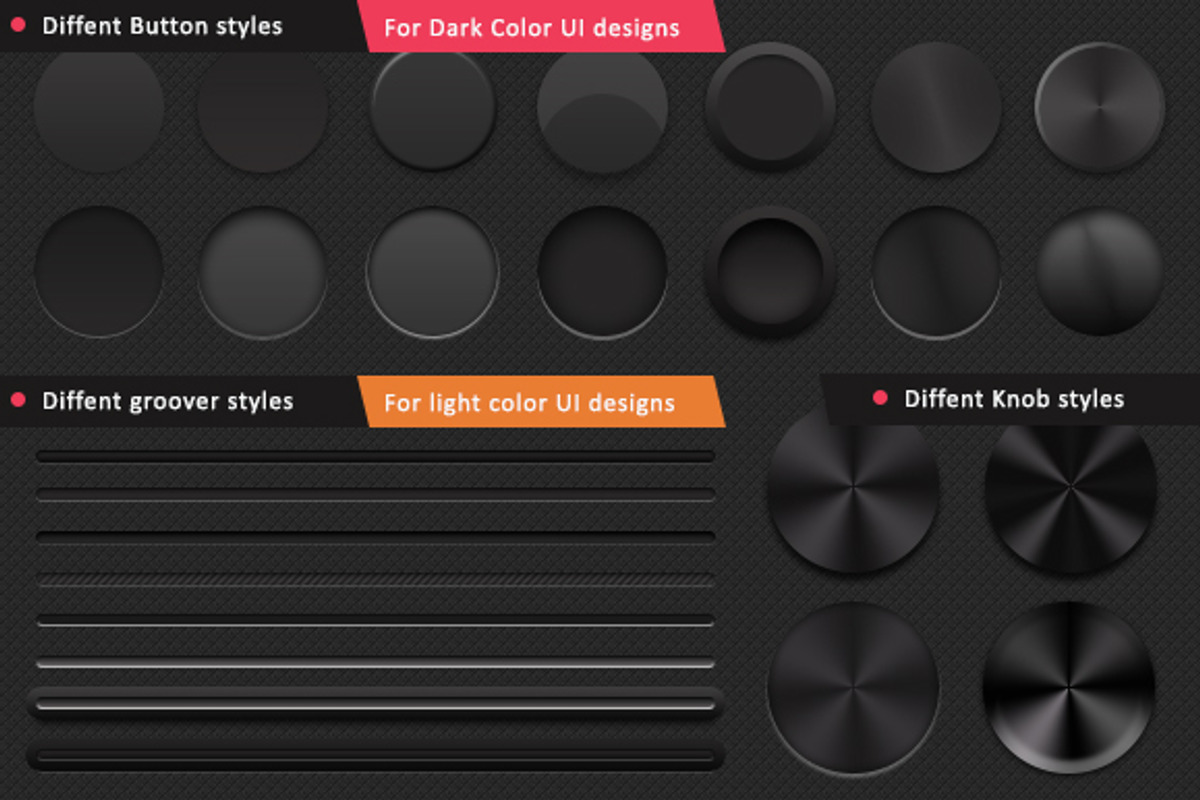 Ez Ui Creator Pack, a Brushes & More by anchor_point_heshan (Photo 4 of 5)