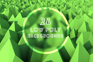 26 Abstract Low Poly Backgrounds