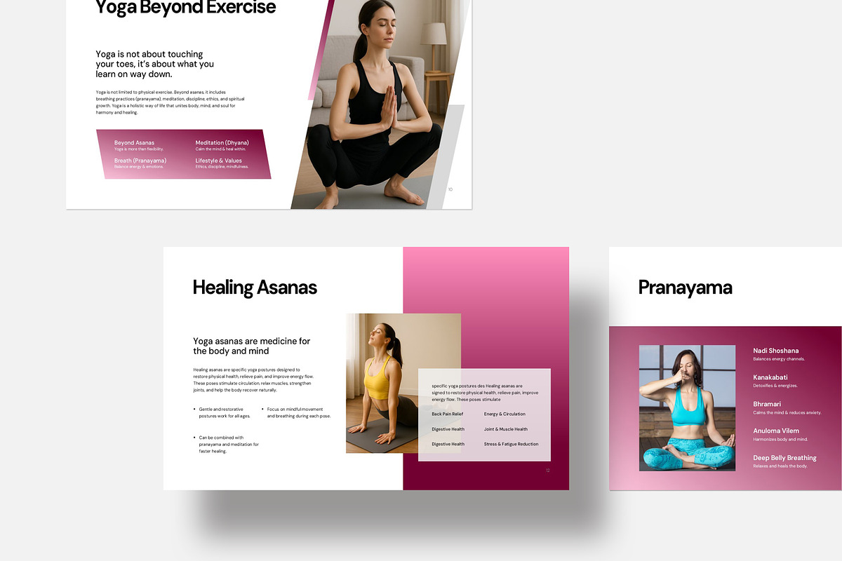 Yoga & Healing Presentation preview 2